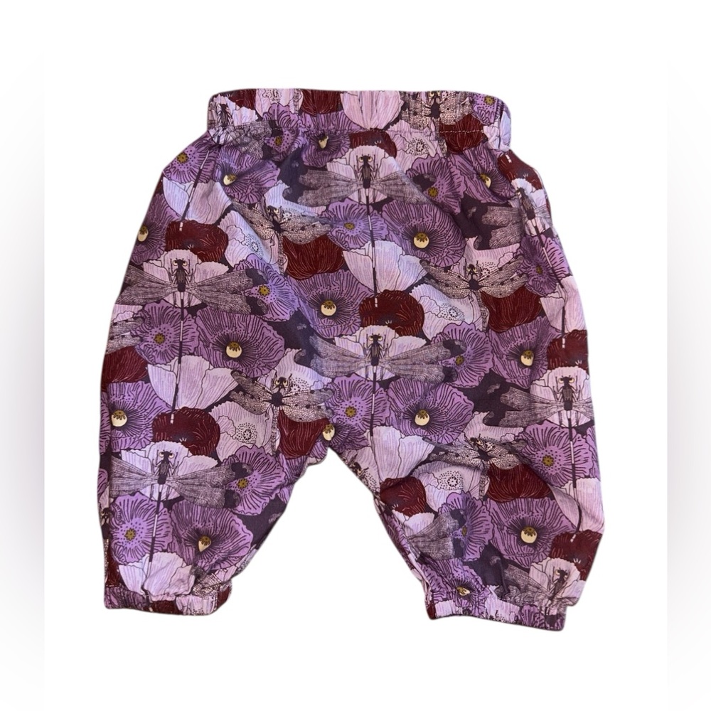 Kate Quinn Purple Dragonfly Pants
